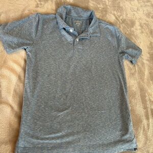 Crewcuts Active Boys' Heathered Blue Polo Shirt size 10/11
